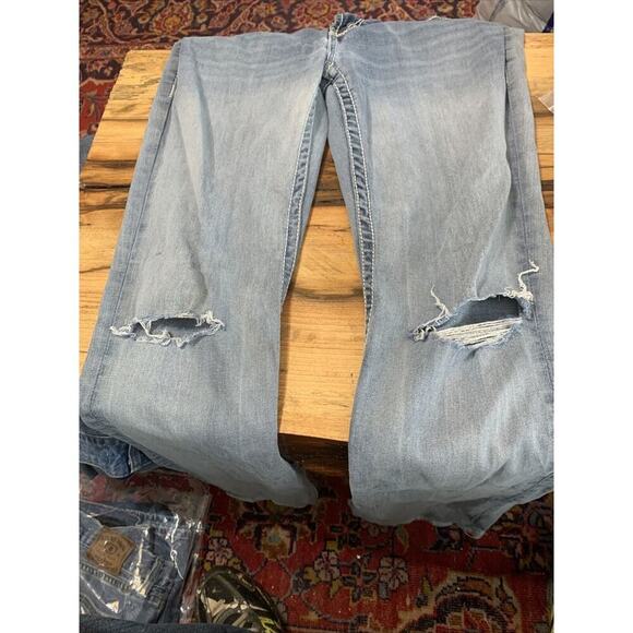 Buckle BKE Denim‎ Culture Boot Cut Women's Jeans Size 28R distressed - Picture 3 of 5